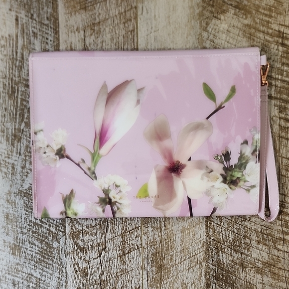 Floral Pink Clutch